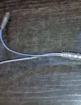 3,5mm Klinke Audio Y-Kabel - 4 pol. auf 3 pol. Headset Adapter - Verden (Aller)