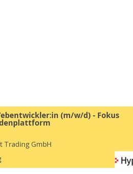 Fullstack Webentwickler:in (m/w/d) - Fokus Online Kundenplattform - Hamburg