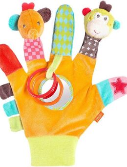 Fehn Fingerpuppe Classic Stars, Spielhandschuh Safari