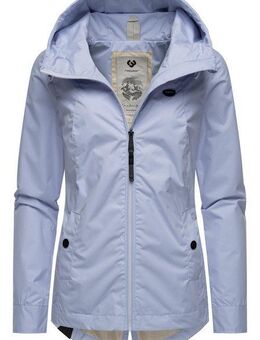 Ragwear Outdoorjacke Monade Übergang stylische Übergangsjacke mit großer Kapuze