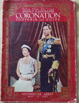 Windsor, coronation souvenir and guide Westminster Abbey 12 Mai 1937 - Spraitbach