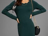 Laura Scott Strickkleid kurzes Kleid, figurbetont, aus Viskosemischung - NEUE FARBEN