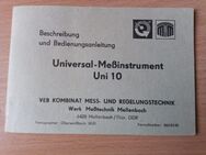 Bedienungsanleitung UNI 10 Meßgerät - Senftenberg