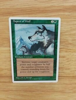 Magic The Gathering-Sammelkarte-Aspect of Wolf - Nörvenich