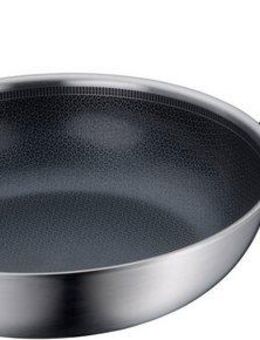 WMF Bratpfanne Ultimate Profi Resist, Edelstahl (1-tlg), Honeycomb-Wabenstruktur, backofenfest, Hohlgriff, Schüttrand