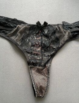 Hunkemöller Dessous sexy String Tanga Größe M schwarz - Stuttgart