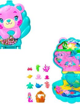 Polly Pocket Spielwelt Meer-Bär Schatulle