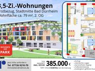 B.02.02 Wohnen am Park, 3,5 Zi., Stadtmitte Bad Dürrheim - Bad Dürrheim