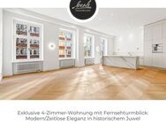 Exklusive 4-Zimmer-Wohnung mit Fernsehturmblick: Modern/Zeitlose Eleganz in historischem Juwel - Berlin