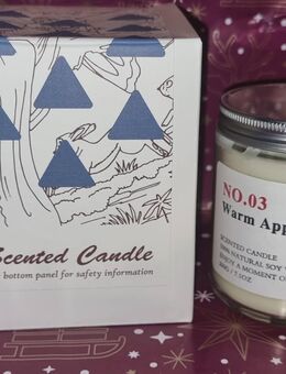 Duft Kerze Apfel Zimt - Kitzingen