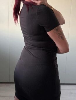 Schwarzes kurzes Kleid Minikleid Gr. M - Köln