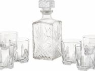 van Well Whiskyglas Selecta, Glas, 6 Gläser, 1 Karaffe