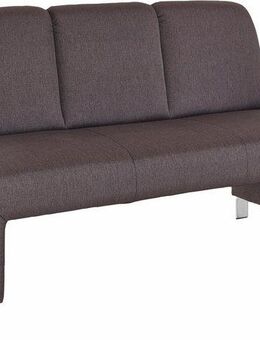 exxpo - sofa fashion Polsterbank Intenso, Sitzbank, Breite 162 cm, wahlweise in Leder oder Textil, hohe Bodenfreiheit, frei im Raum stellbar, hoher Sitzkomfort