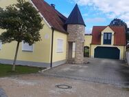 Einfamilienhaus mit Balkon und großem Garten direkt am Fluss - Wörnitz - Wechingen