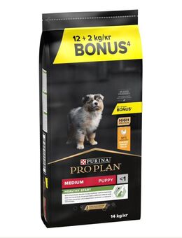 2 kg / 2,5 kg gratis! 14 kg / 16,5 kg PURINA PRO PLAN - Medium Puppy Healthy Start 14 kg