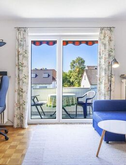 Helle 2 Zimmer Wohnung mit Balkon & Garage - Augsburg