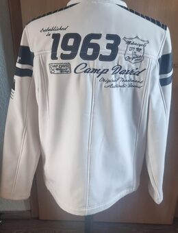 Camp David Softshelljacke Windbreaker Blouson weiß / schwarz XXL " NEU " - Verden (Aller)