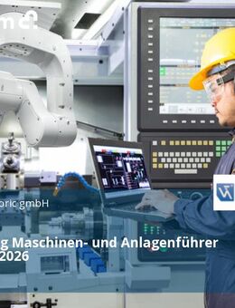 Ausbildung Maschinen- und Anlagenführer (m/w/d) - 2026 - Tettnang
