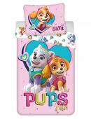 Paw Patrol Pups Rule Kinderbettwäsche-Set 100×135cm, 40×60 cm in 24536