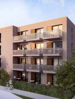 NEUBAU: möbliertes Apartment mit Terrasse oder Balkon – 10% AfA & 150.000€ KfW & energieeffizient A+ - Erlangen