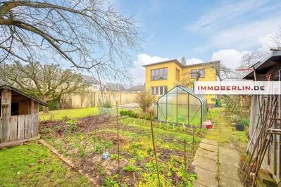 IMMOBERLIN.DE - Wohlfühllage: Attraktiv strukturiertes Ein-/Zweifamilienhaus mit großem Südgarten