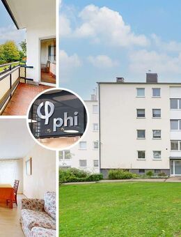 PHI AACHEN - Gemütliches 4-Zimmer Familiendomizil mit sonniger Südost-Loggia in Aachen-Kronenberg! - Aachen