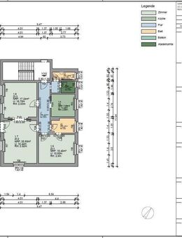 Sanierte 3 ZKB-Wohnung mit Balkon, Karl-Friedrich-Goerdeler-Str. 9, 1 OG Rechts, 56076 Koblenz - Koblenz