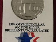 USA Olympic-Dollar Silber 900/1000 von 1984 - Bad Waldsee