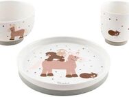 Sterntaler® Kindergeschirr-Set Bauernhof (3-tlg), Porzellan