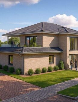 Neubau Erdgeschosswohnung zentral in Wiesmoor - energieeffizient, ebenerdig und zukunftssicher! - Wiesmoor