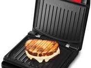 George Foreman Kontaktgrill Steel Compact Fitnessgrill rot 25030-56, 1200 W