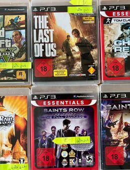 PS3 Spiele -sehr guter Zustand- mit Handbuch (siehe Foto) - Marl Zentrum