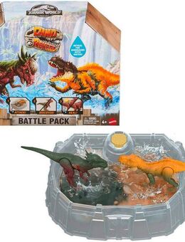 Mattel® Spielwelt Jurassic World, Dino Reveal, Deluxe Battle Pack, sortierte Lieferung, Dinos mit Farbwechsel