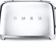 Smeg Toaster TSF01SSEU, 2 kurze Schlitze, für 2 Scheiben, 950 W