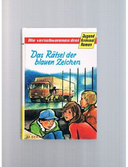 Die verschworenen drei-Das Rätsel der blauen Zeichen,M.Berka,Weichert Verlag,1979 - Linnich