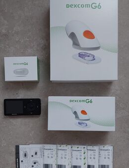 4 x Dexcom G6 Sensoren, 1x Dexcom G6 Transmitter, 1 x Dexcom G6 Empfänger,,6 x Dexcom G6 Overpatch - Köln