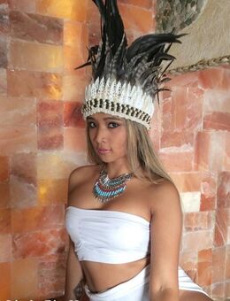 Indianer Federhaube, Indianer Kopfschmuck War bonnet Carnival, Fotoshooting - Coiffe Indienne Karneval - Dekoration - Wehr (Rheinland-Pfalz)