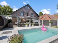 Hinte! Neuwertiges Einfamilienhaus mit gehob. Ausstattung, Swimming-Pool und Garage in ruhiger Lage! - Hinte