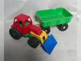 Traktor mit Schaufel und Anhänger für Sandkasten in 30826
