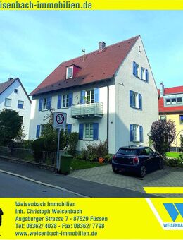Sehr gepflegtes und gut vermietetes Dreifamilienhaus in guter Lage - Kaufbeuren