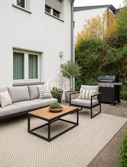 Familienfreundliche Doppelhaushälfte mit Garten, Zierteich und Einliegerwohnung - Waiblingen