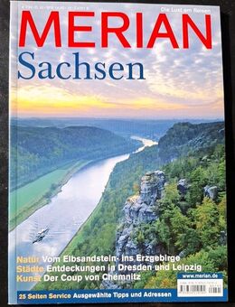 Merian Sachsen (Merian-Hefte) Reise Reisemagazin Reiseführer Reisezeitschrift - Essen