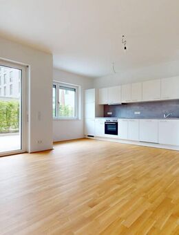 Terrassenwohnung 3ZW mit EBK, Südterrasse, 2 Bädern, Abstellraum - barrierefreundlich I VALENTINA - Schönhofviertel - Frankfurt (Main)