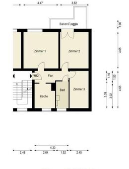 Bezugsfrei nach Absprache mit Balkon - Berlin