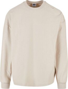 URBAN CLASSICS Rundhalspullover Urban Classics Herren Rib Terry Boxy Crew (1-tlg)
