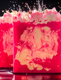 Olivenölseife „Pink Rose“ ❤️5,99€/100g❤️ - Weimar