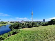 Kapitalanlage: Helles Apartment am Olympiapark mit Bergblick - München