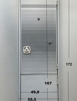 LMC Wohnwagen Aufbautür ca 172 x 55,5 bzw 167 x 49,8 mit Rahmen o - Schotten Zentrum