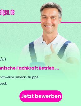 Technische Fachkraft (m/w/d) Betrieb Fernwärme-Hausstationen - Lübeck
