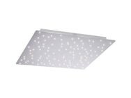 JUST LIGHT LED Deckenleuchte SPARKLE, CCT - über Fernbedienung, Dimmfunktion, Fernbedienung, Infrarot inkl., Memory, nach Trennung vom Netz, LED fest integriert, warmweiß - kaltweiß, CCT - über Fernbedienung